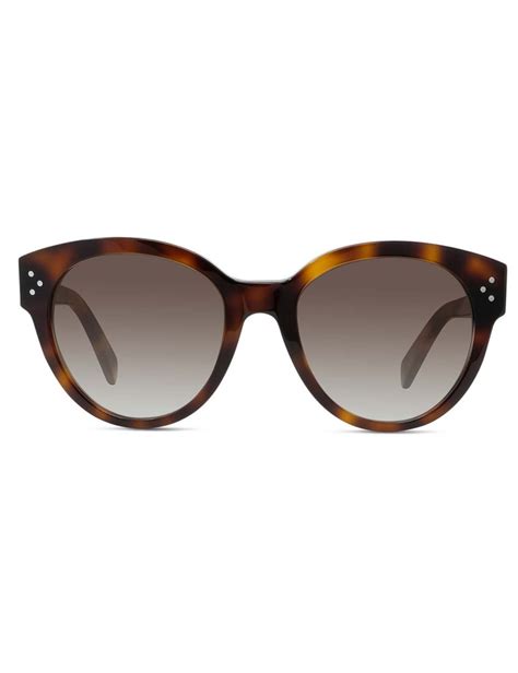 celine cl40169i|CELINE Acetate Sunglasses CL40169I Havana .